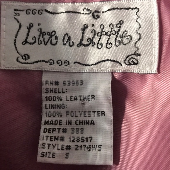 New vintage dusty pink suede leather jacket - Picture 11 of 12